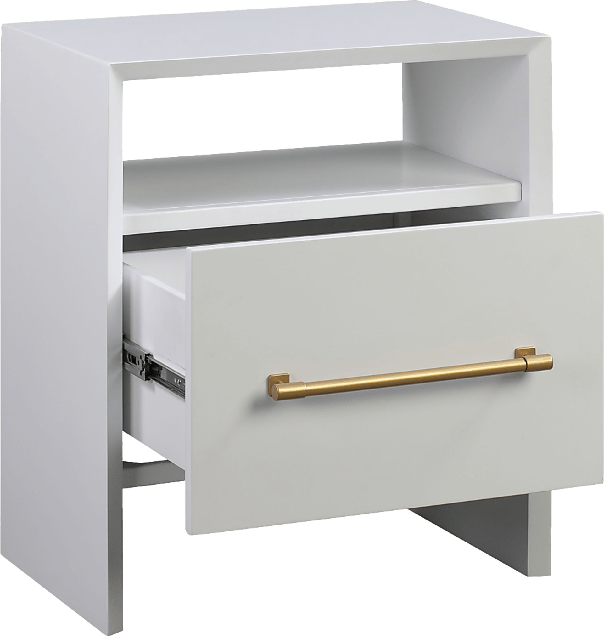 Wyleswood White Nightstand - Image 4