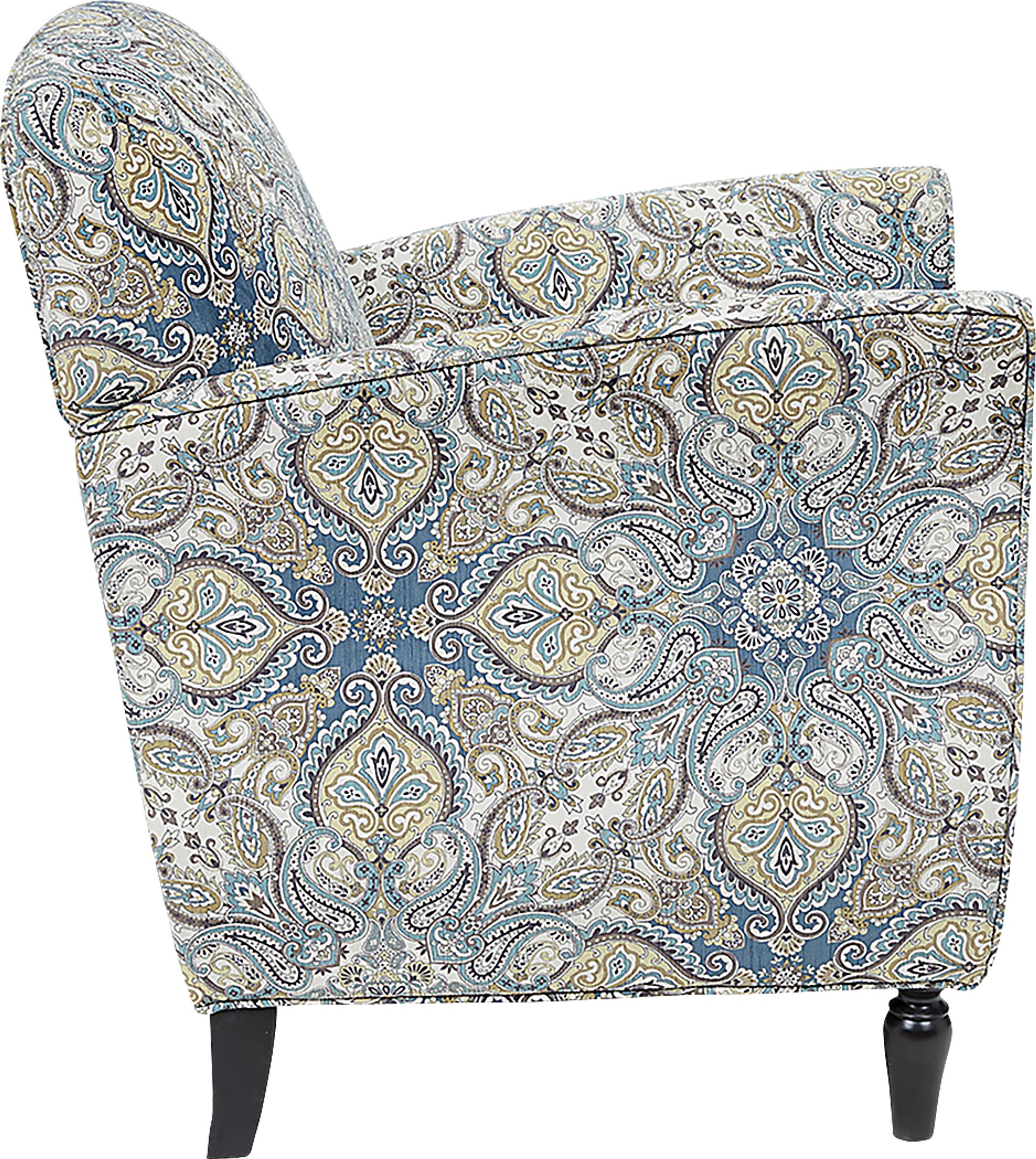 Wylie Blue Accent Chair - Image 11