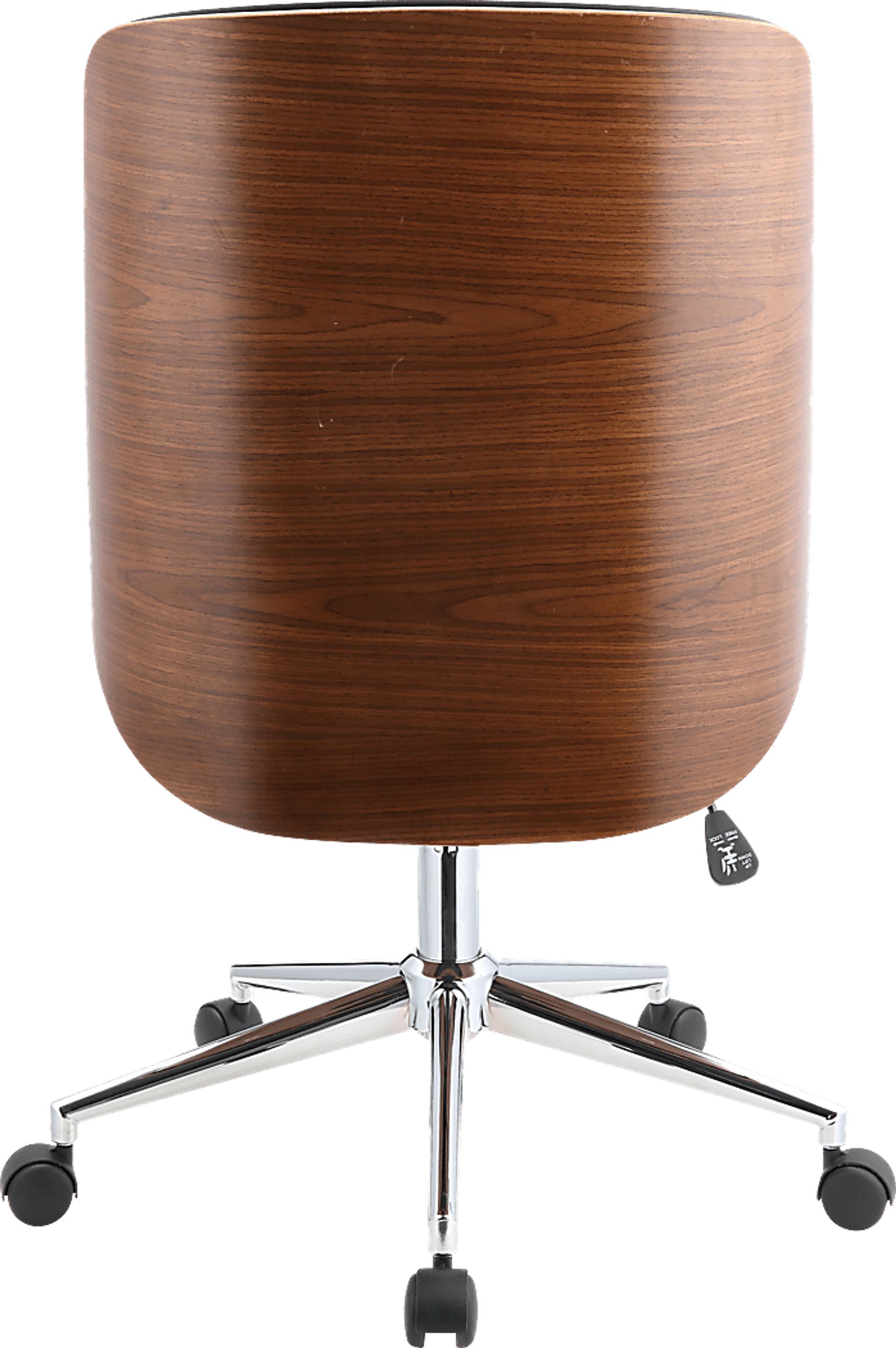 Wyllys Black Swivel Desk Chair - Image 5