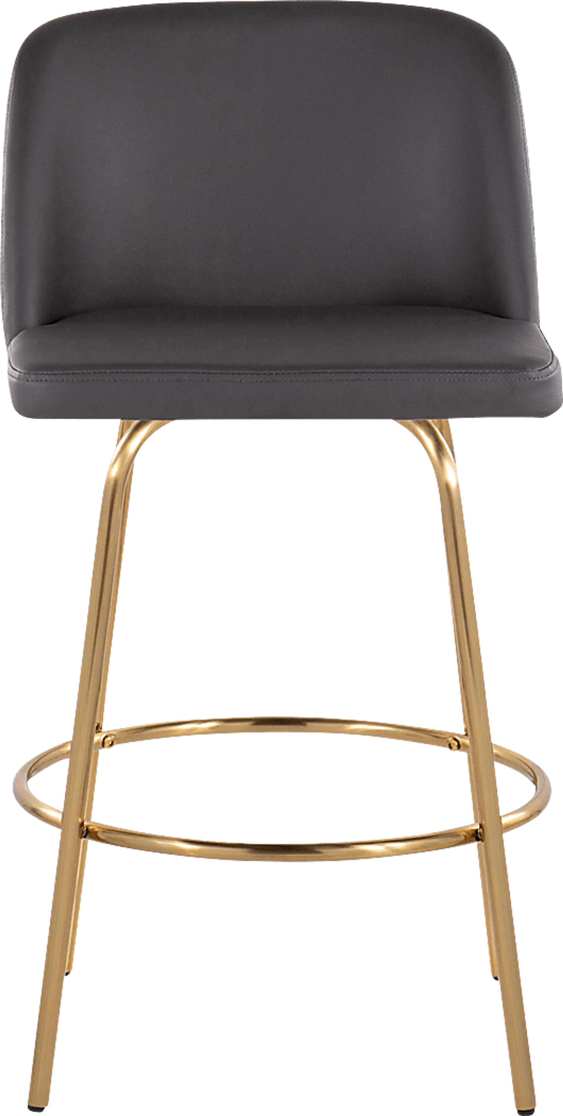 Wymering II Gray Swivel Counter Height Stool, Set of 2 - Image 7