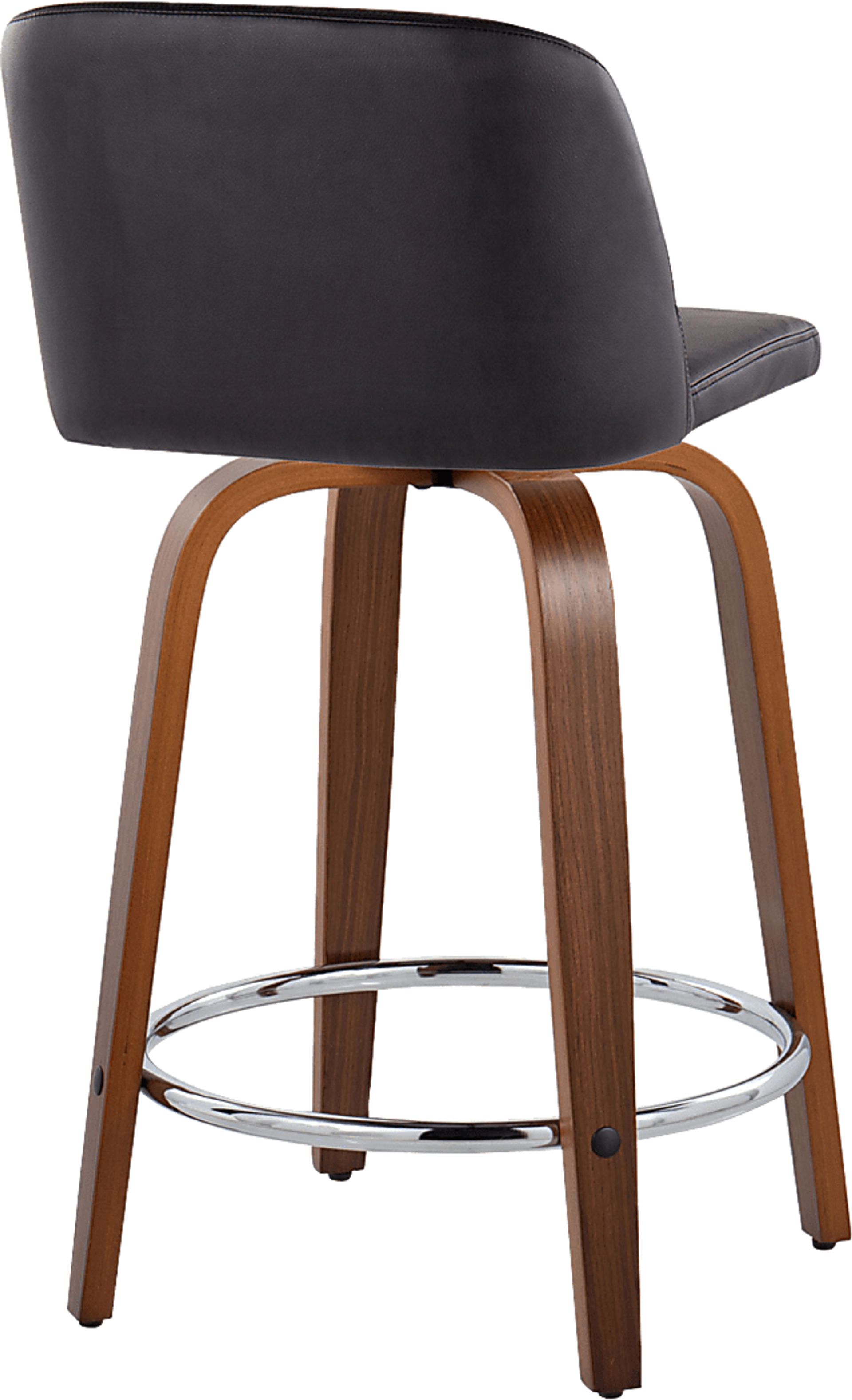 Wymering IX Black Swivel Counter Height Stool, Set of 2 - Image 8