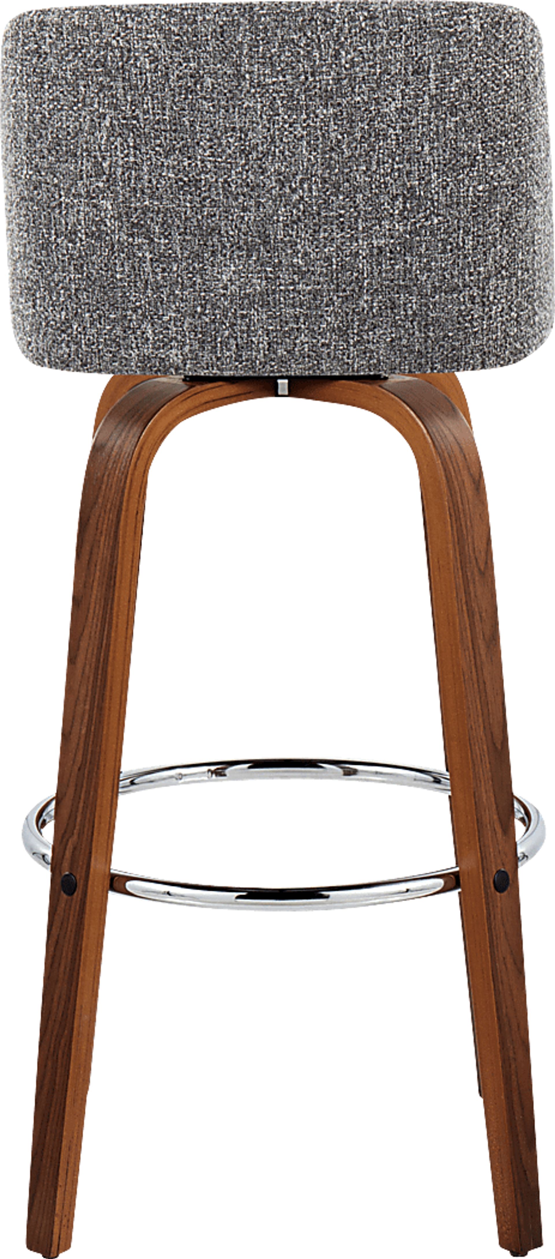 Wymering VI Gray Swivel Barstool, Set of 2 - Image 6