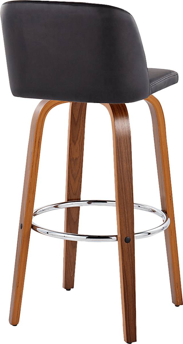 Wymering X Black Swivel Barstool, Set of 2 - Thumbnail - Image 8