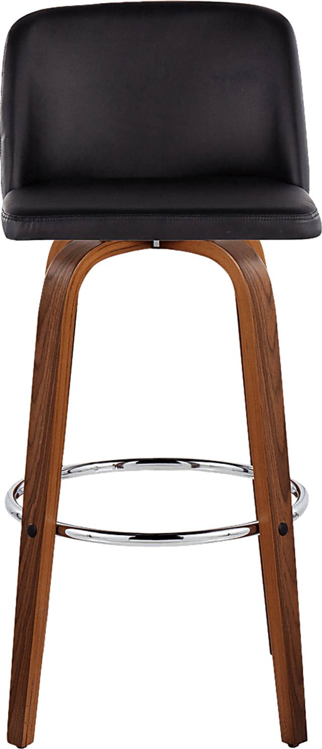 Wymering X Black Swivel Barstool, Set of 2 - Thumbnail - Image 10