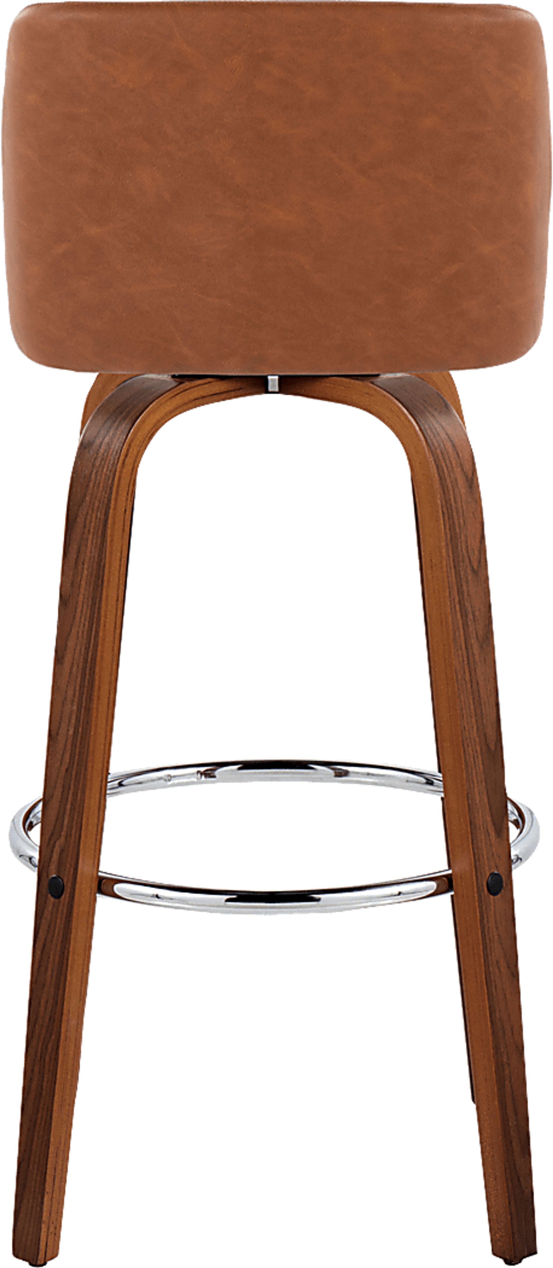Wymering X Camel Swivel Barstool, Set of 2 - Image 7
