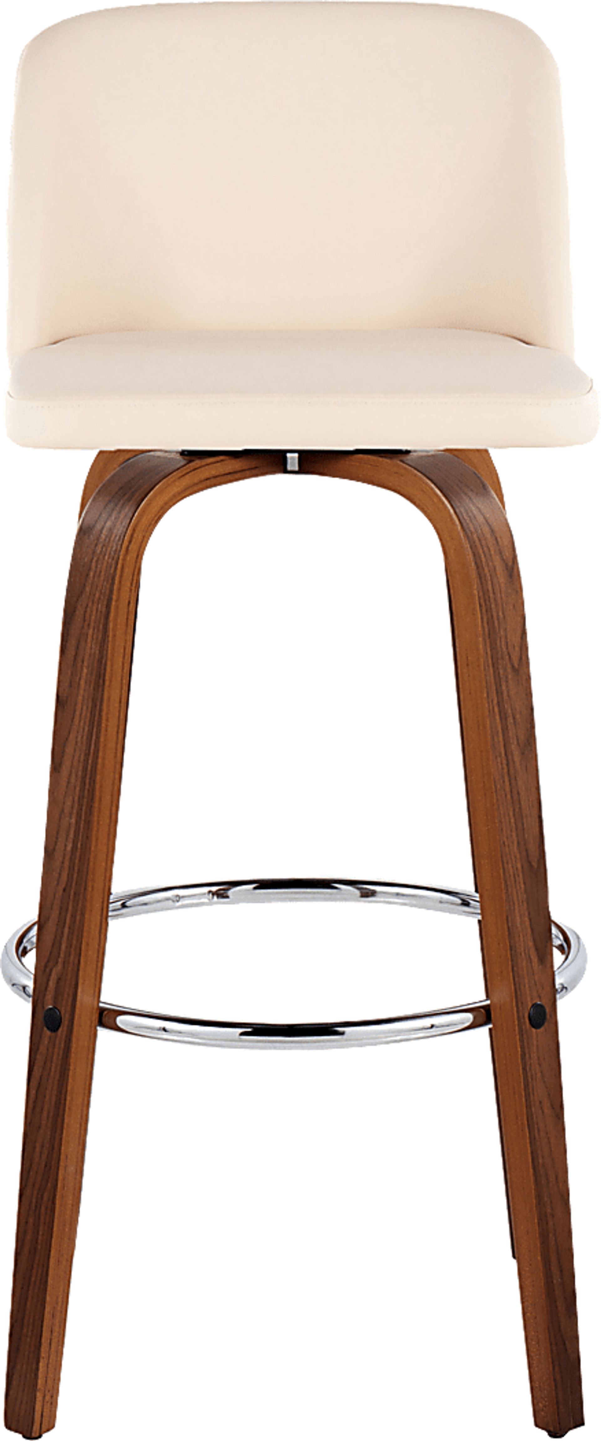 Wymering X Cream Swivel Barstool, Set of 2 - Image 9