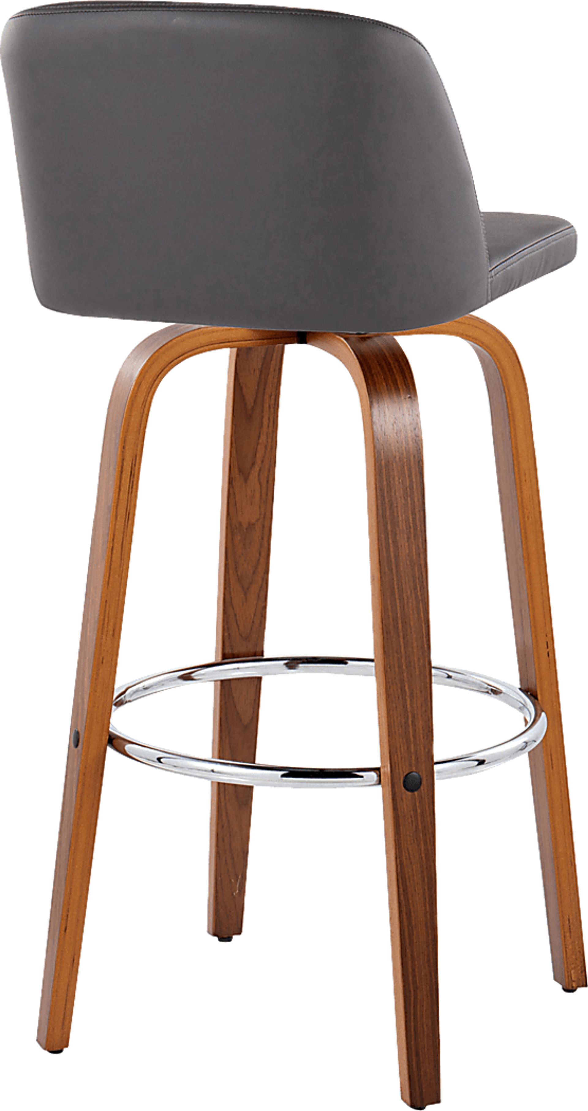 Wymering X Gray Swivel Barstool, Set of 2 - Image 8