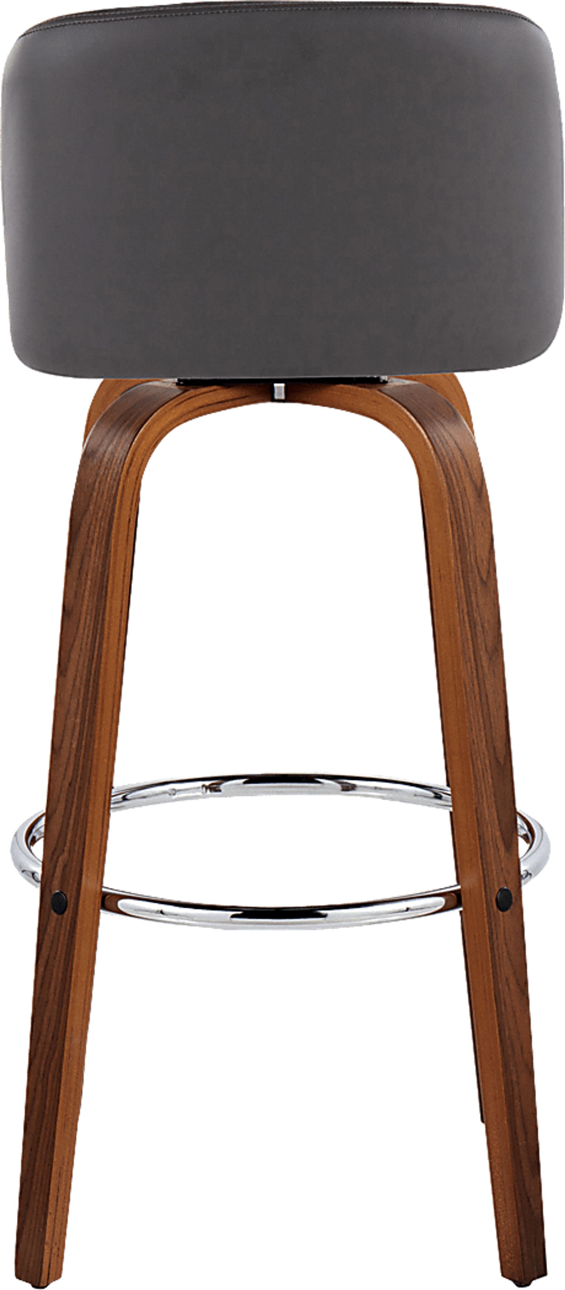 Wymering X Gray Swivel Barstool, Set of 2 - Image 9