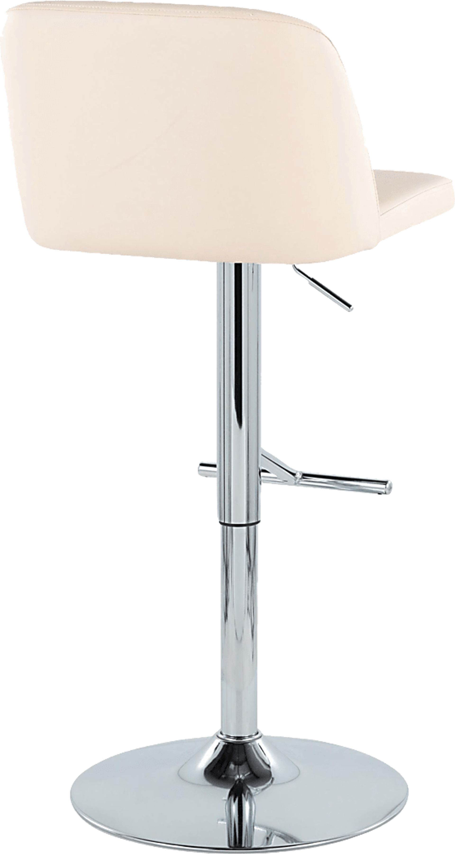 Wymering XV Cream Adjustable Swivel Barstool, Set of 2 - Image 8