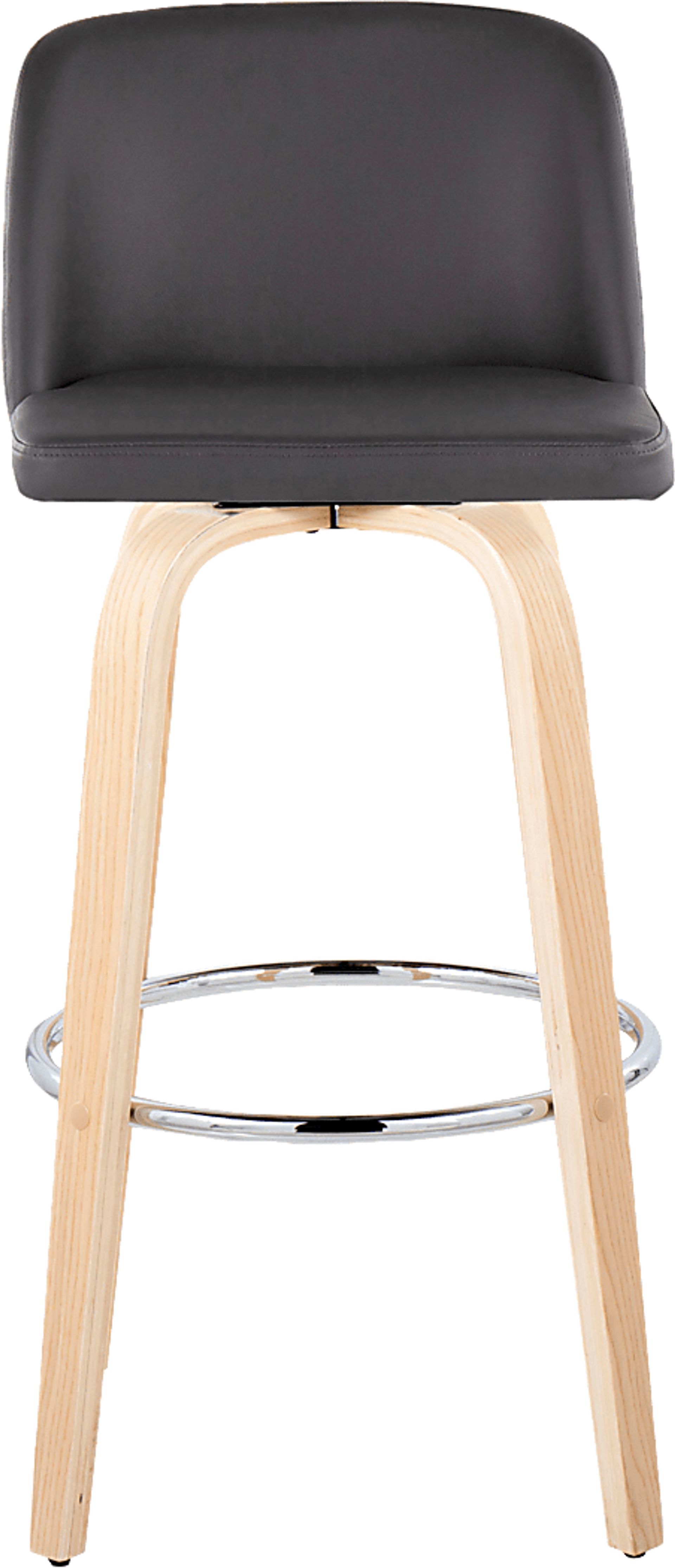 Wymering XVI Gray Swivel Barstool, Set of 2 - Image 10