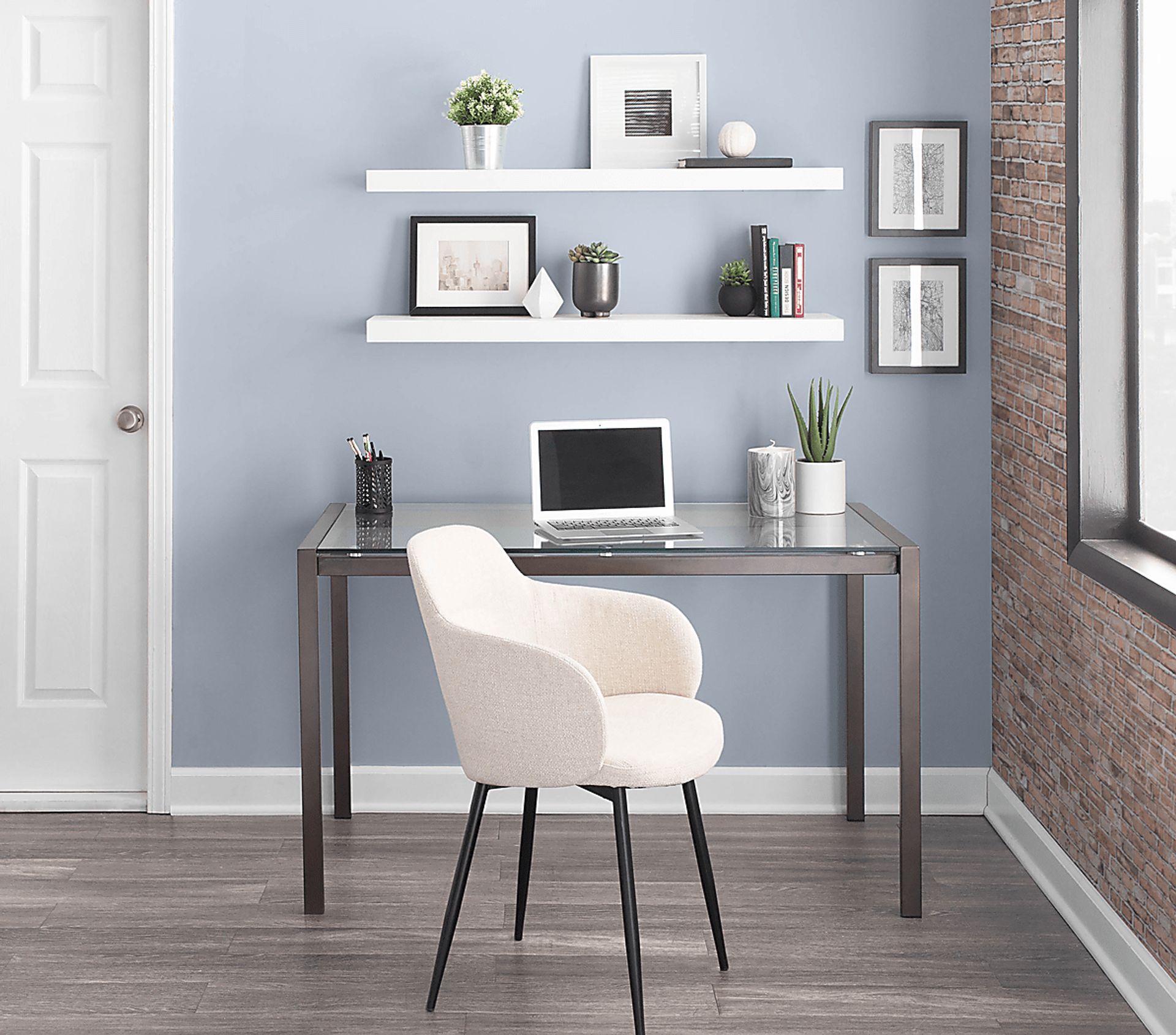 Wynburn Cream Side Chair, Set of 2 - Image 3