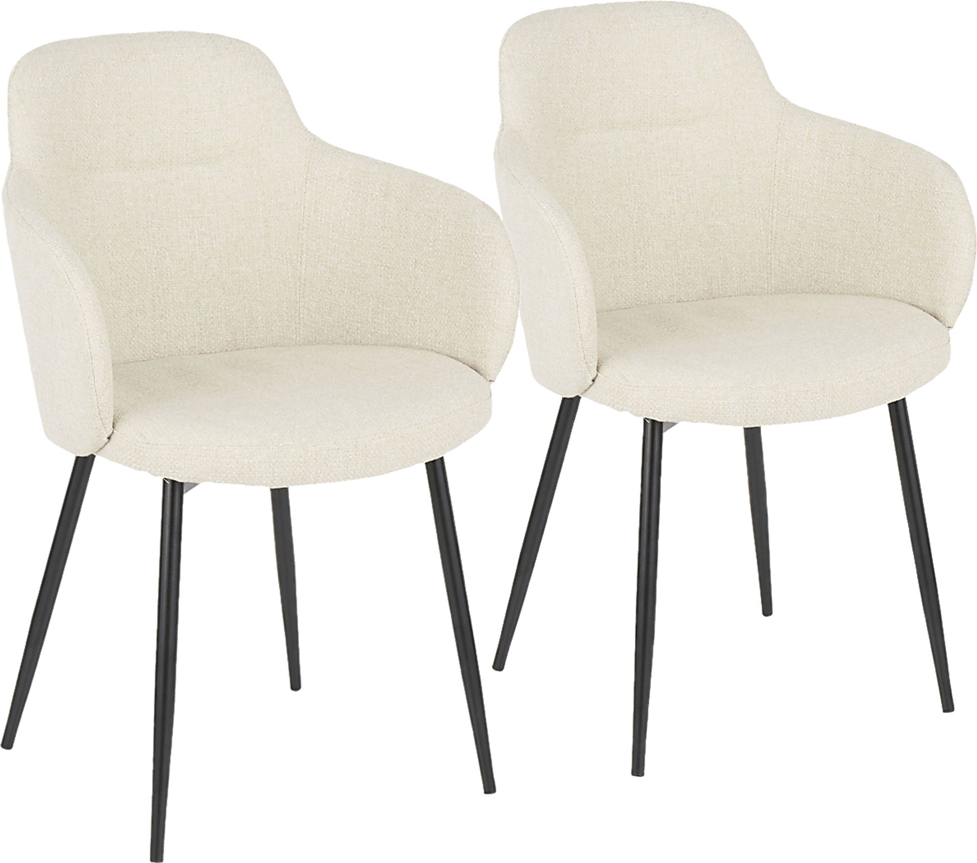 Wynburn Cream Side Chair, Set of 2 - Image 1