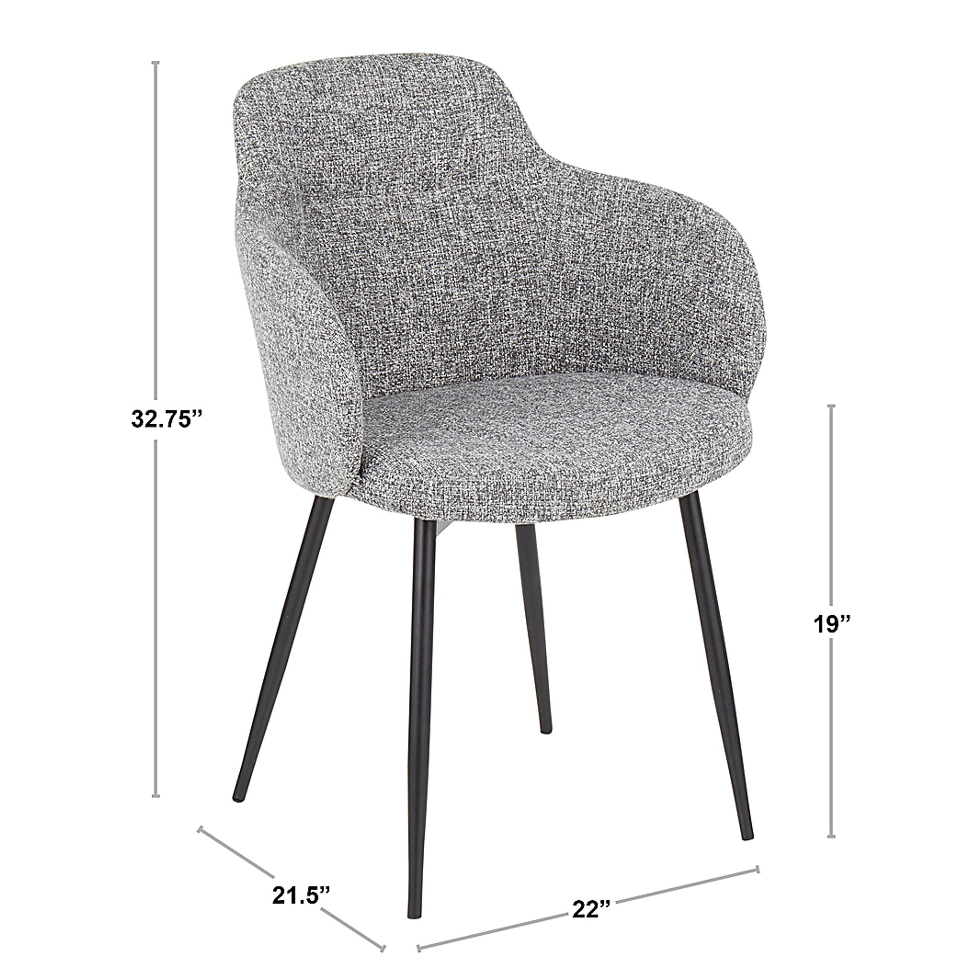 Wynburn Gray Side Chair, Set of 2 - Image 13