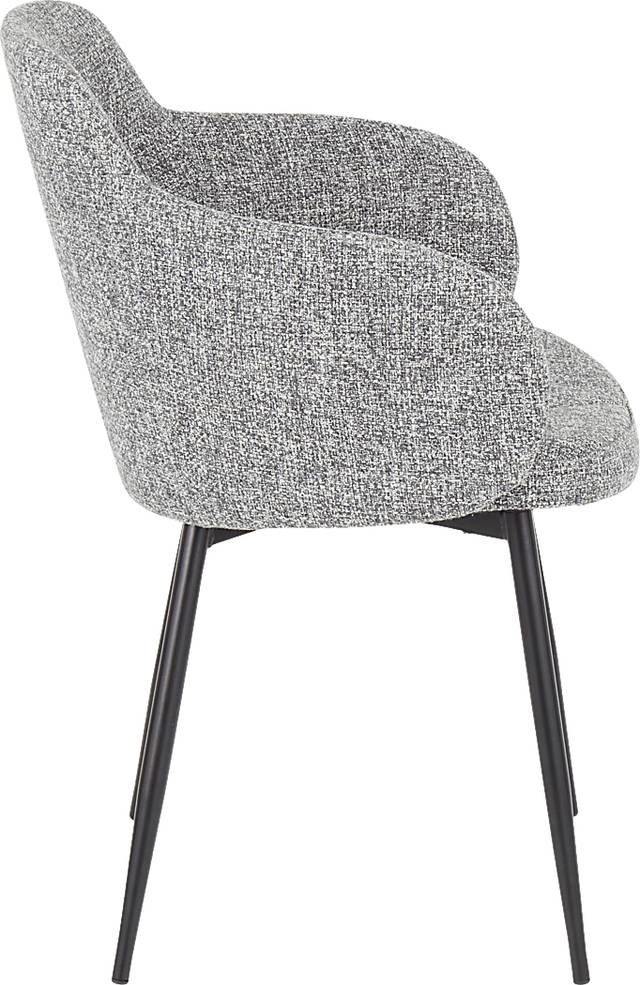 Wynburn Gray Side Chair, Set of 2 - Thumbnail - Image 6