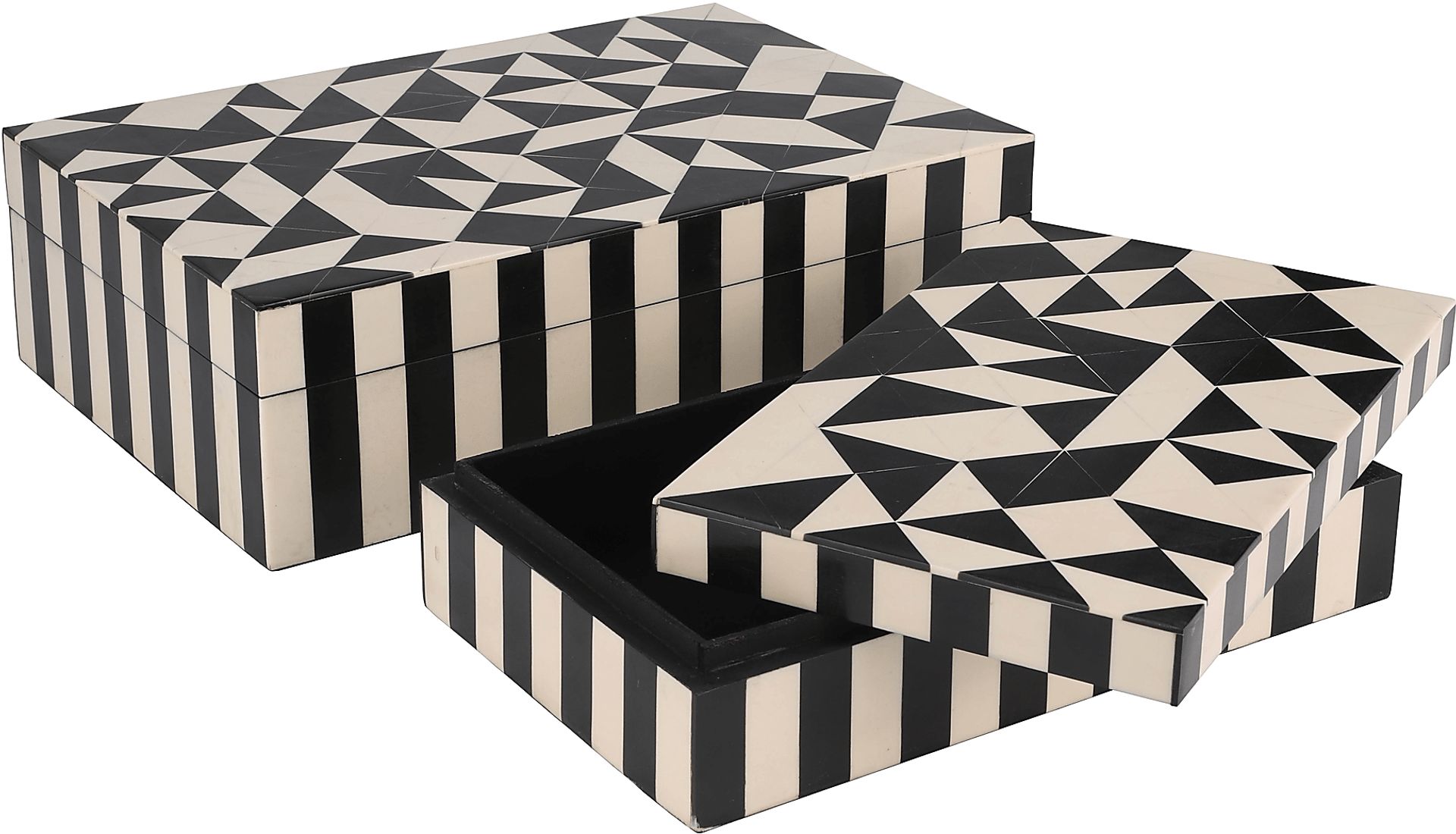 Wynchase Black Decorative Box, Set of 2 - Image 3