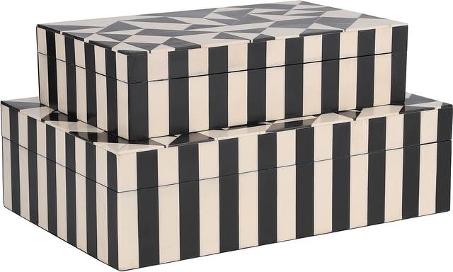 Wynchase Black Decorative Box, Set of 2 - Thumbnail - Image 7