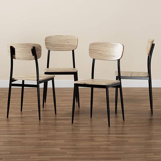 Wyndbrook Light Brown Side Chair Set of 4 - Thumbnail - Image 6