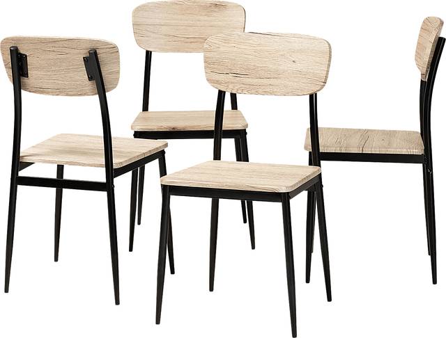 Wyndbrook Light Brown Side Chair Set of 4 - Thumbnail - Image 1