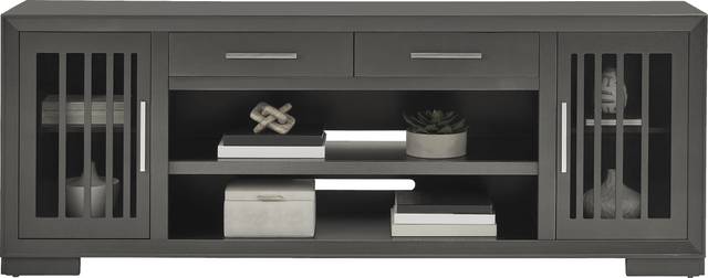 Wyndell Way Gray 81 in. Console - Thumbnail - Image 2