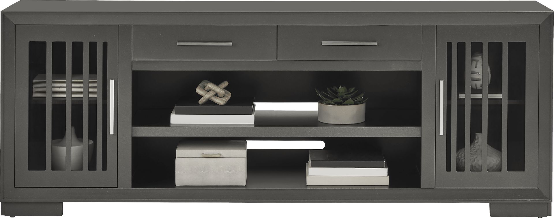 Wyndell Way Gray 81 in. Console - Image 2