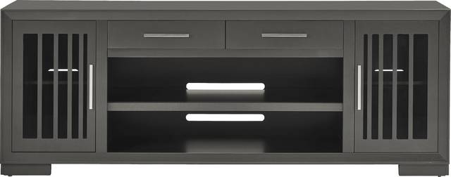 Wyndell Way Gray 81 in. Console - Thumbnail - Image 1