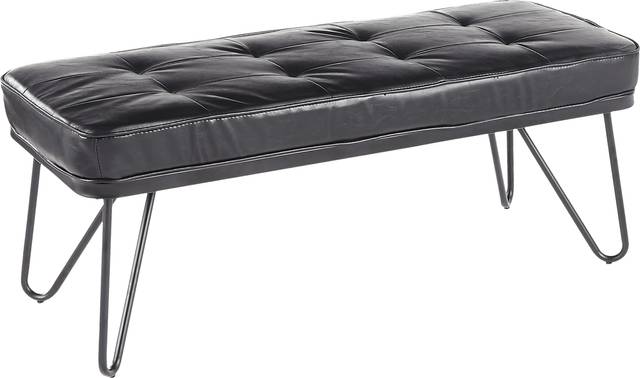 Wynden Black Accent Bench - Thumbnail - Image 1