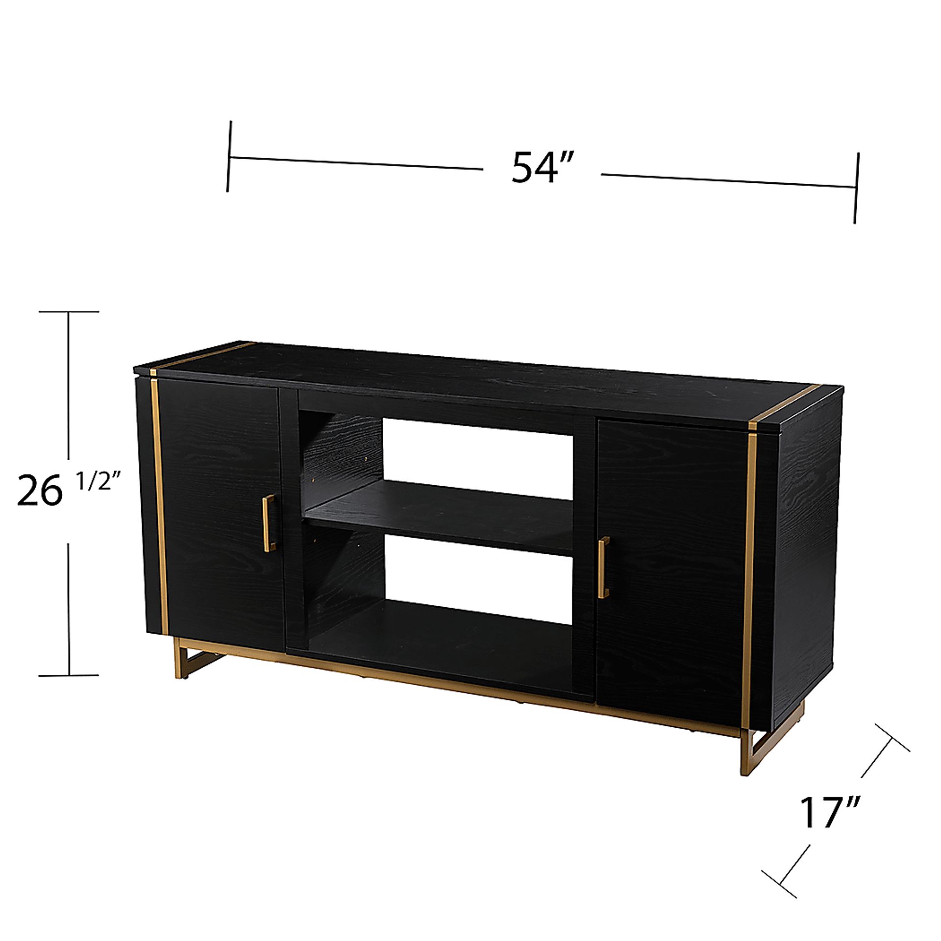 Wyndfield Black 54 in. Console - Image 11