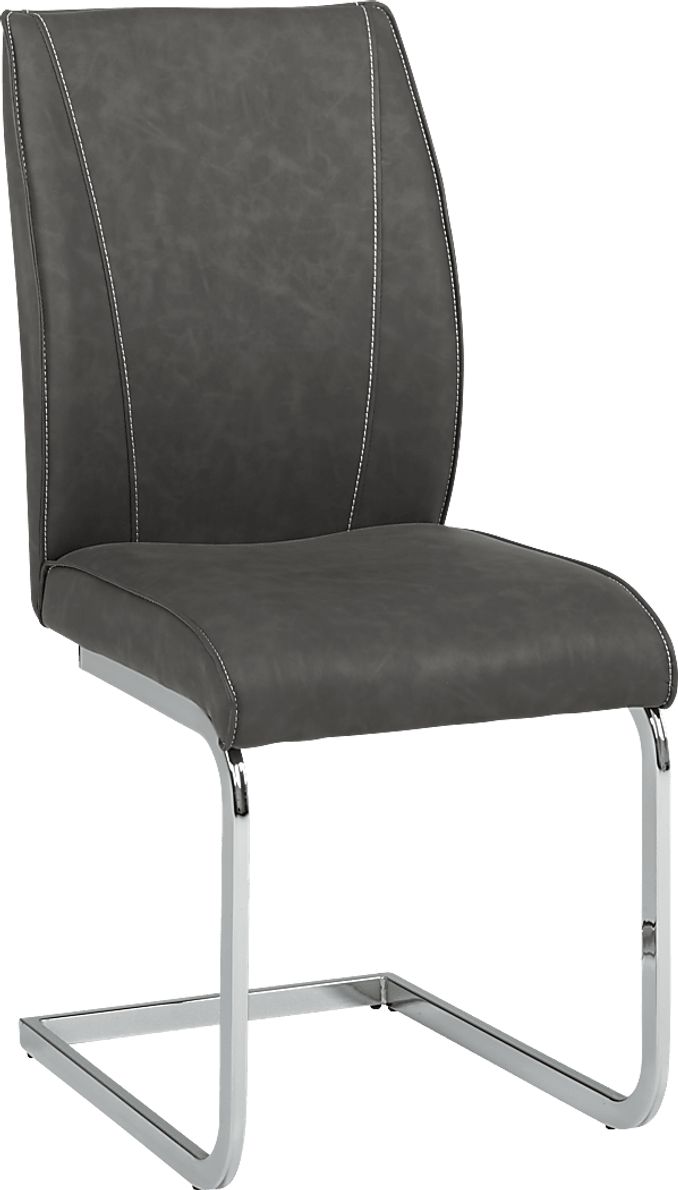 Wyndhall Gray Side Chair