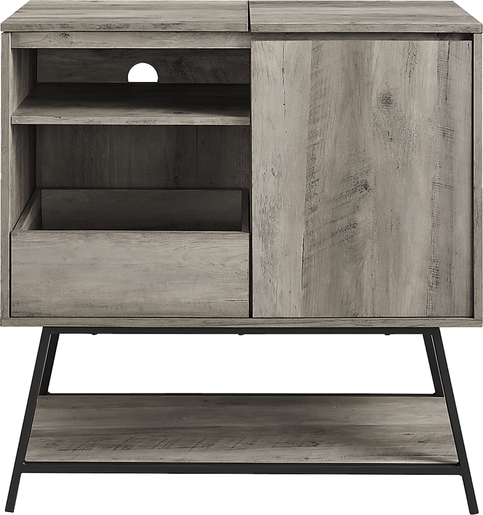 Wyndhurst Gray Accent Cabinet - Image 2