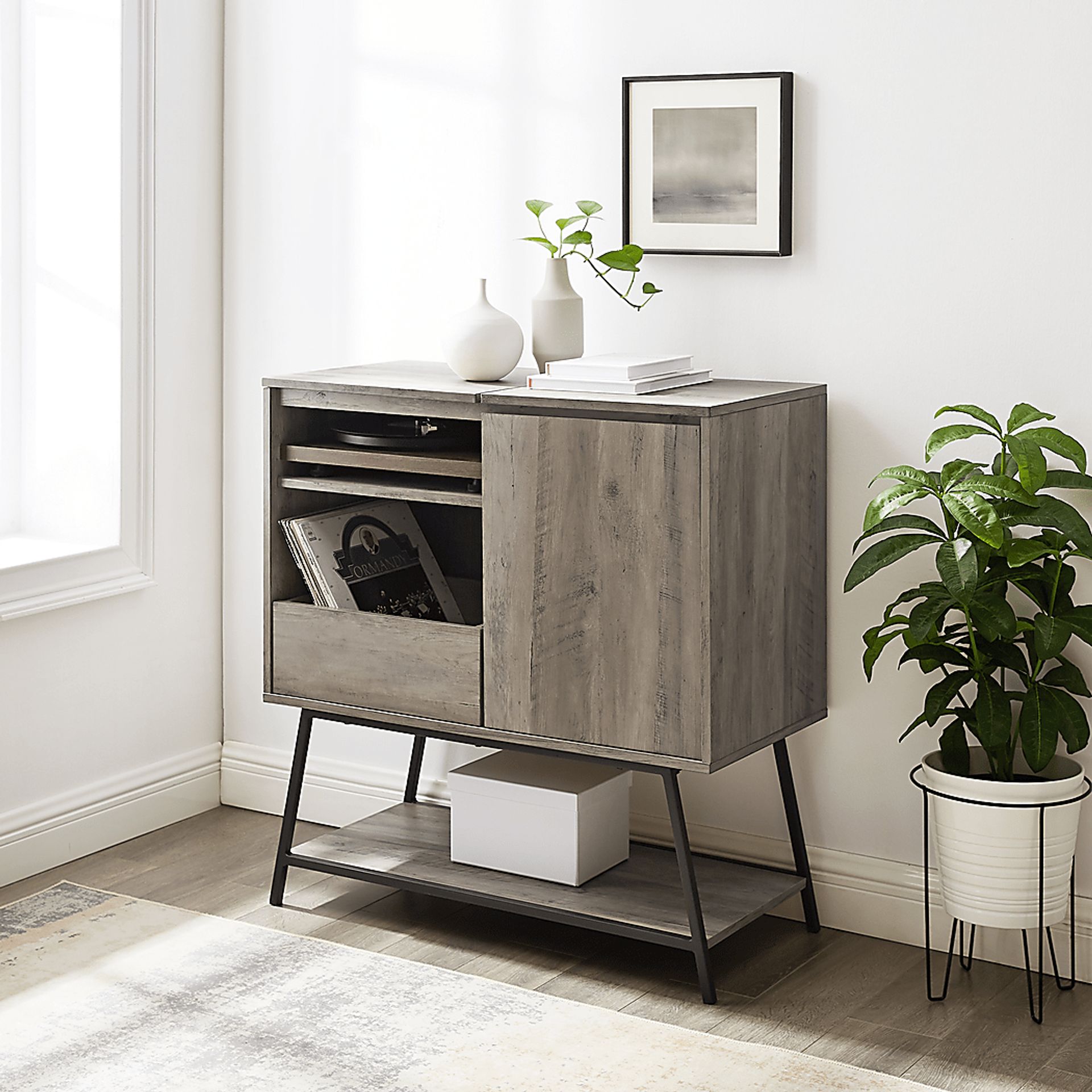 Wyndhurst Gray Accent Cabinet - Image 6