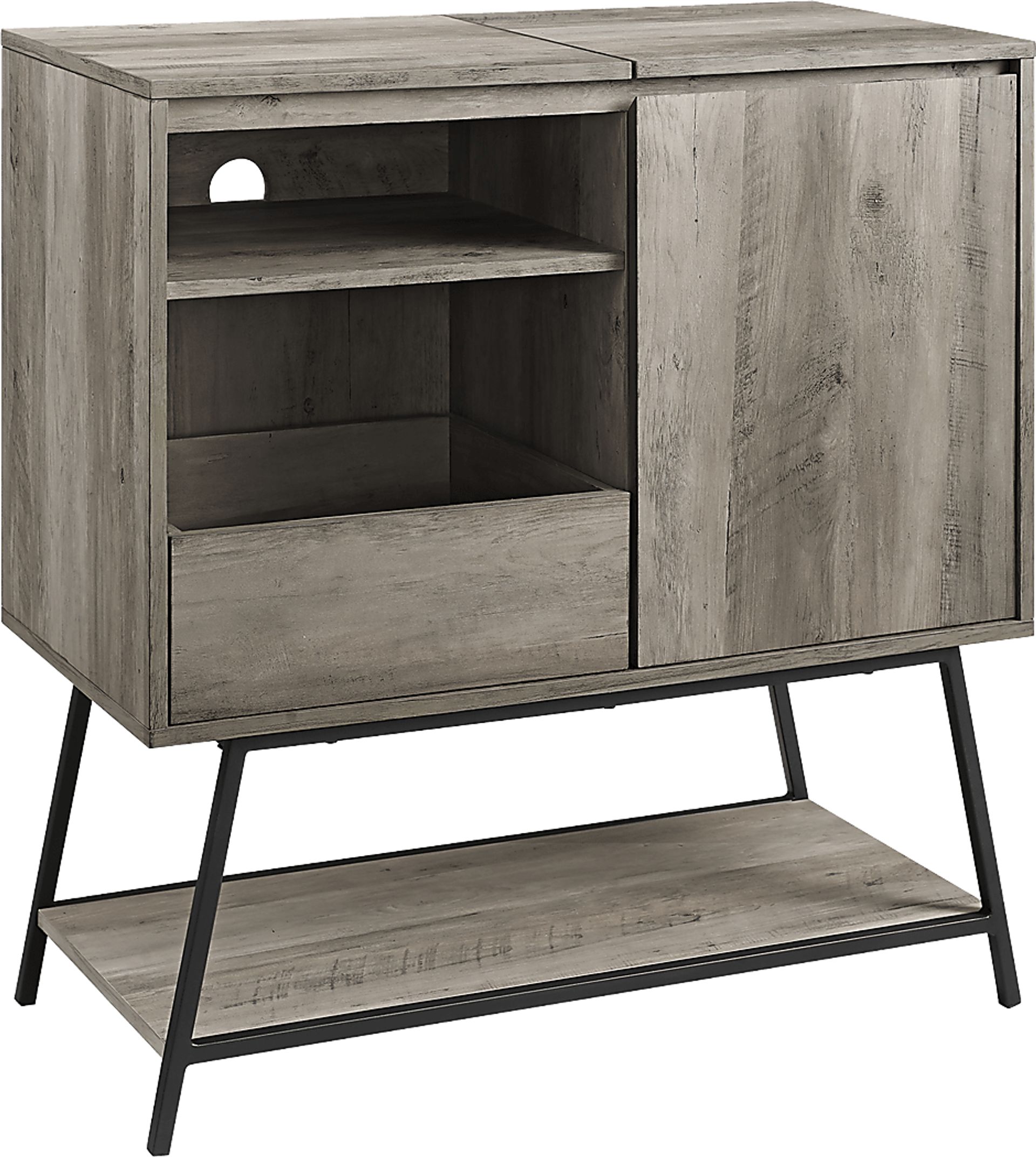 Wyndhurst Gray Accent Cabinet - Image 1