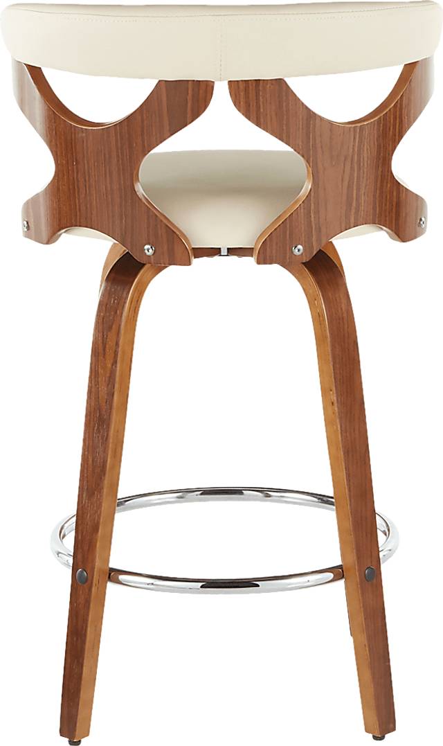 Wyndmoor Cream Counter Height Stool, Set of 2 - Thumbnail - Image 6