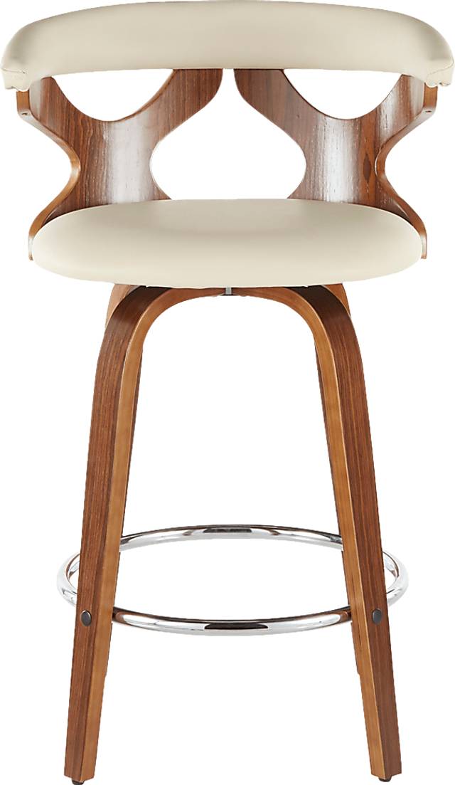 Wyndmoor Cream Counter Height Stool, Set of 2 - Thumbnail - Image 7