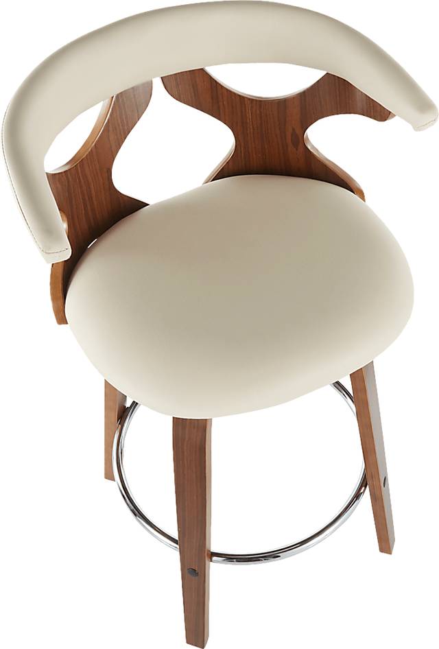 Wyndmoor Cream Counter Height Stool, Set of 2 - Thumbnail - Image 8