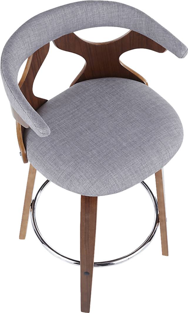 Wyndmoor Gray Counter Height Stool, Set of 2 - Thumbnail - Image 7