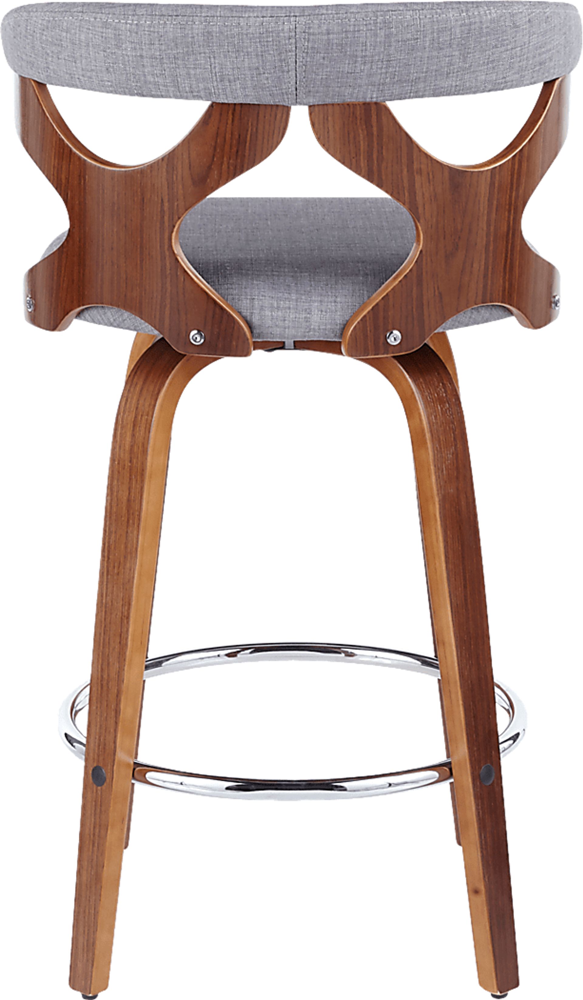 Wyndmoor Gray Counter Height Stool, Set of 2 - Image 8