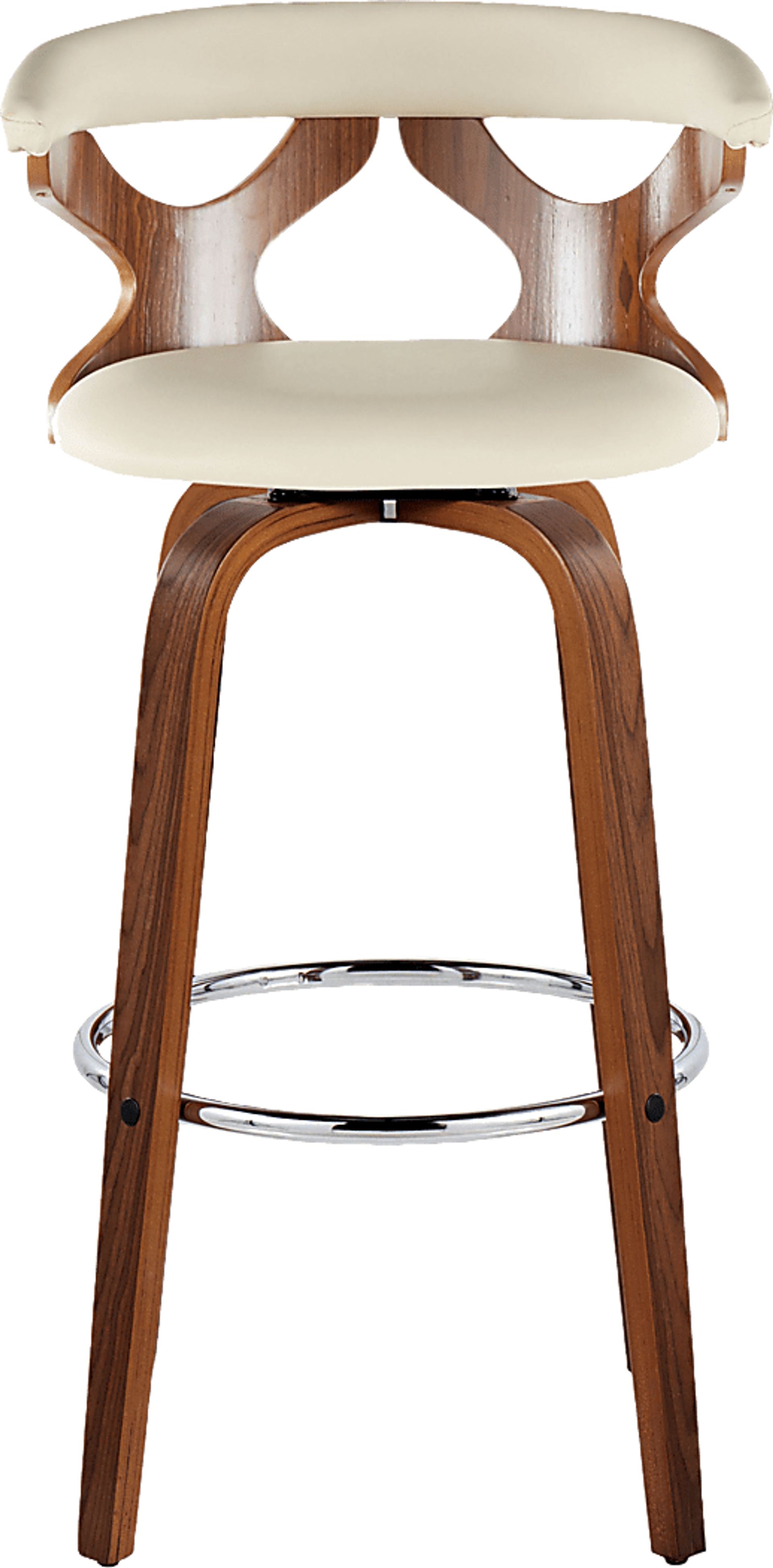 Wyndmoor III Cream Swivel Barstool, Set of 2 - Image 10