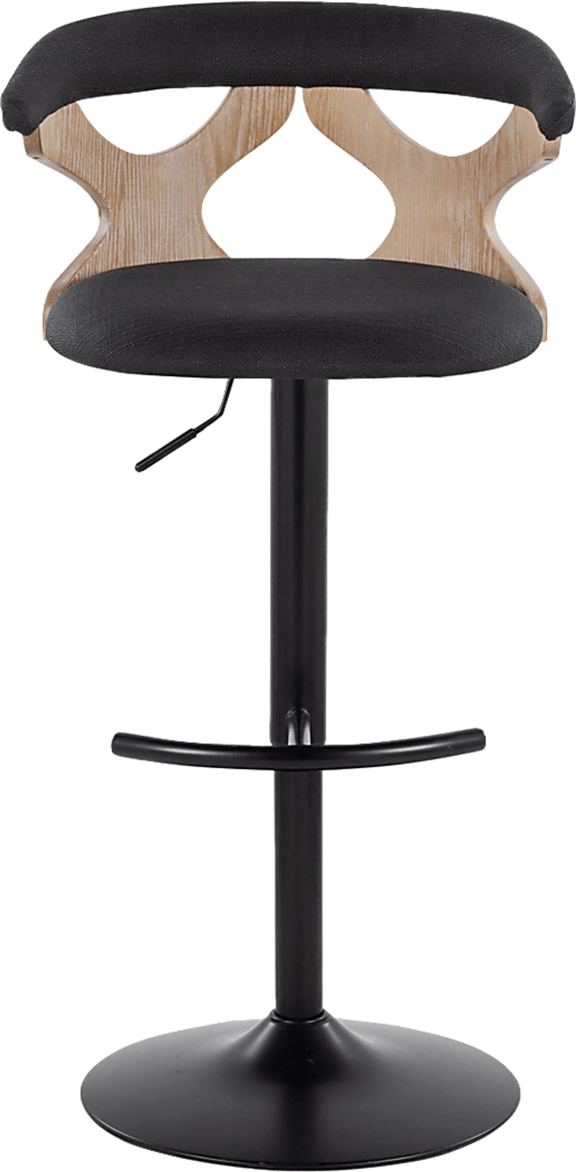 Wyndmoor VI Charcoal Adjustable Barstool, Set of 2 - Image 6