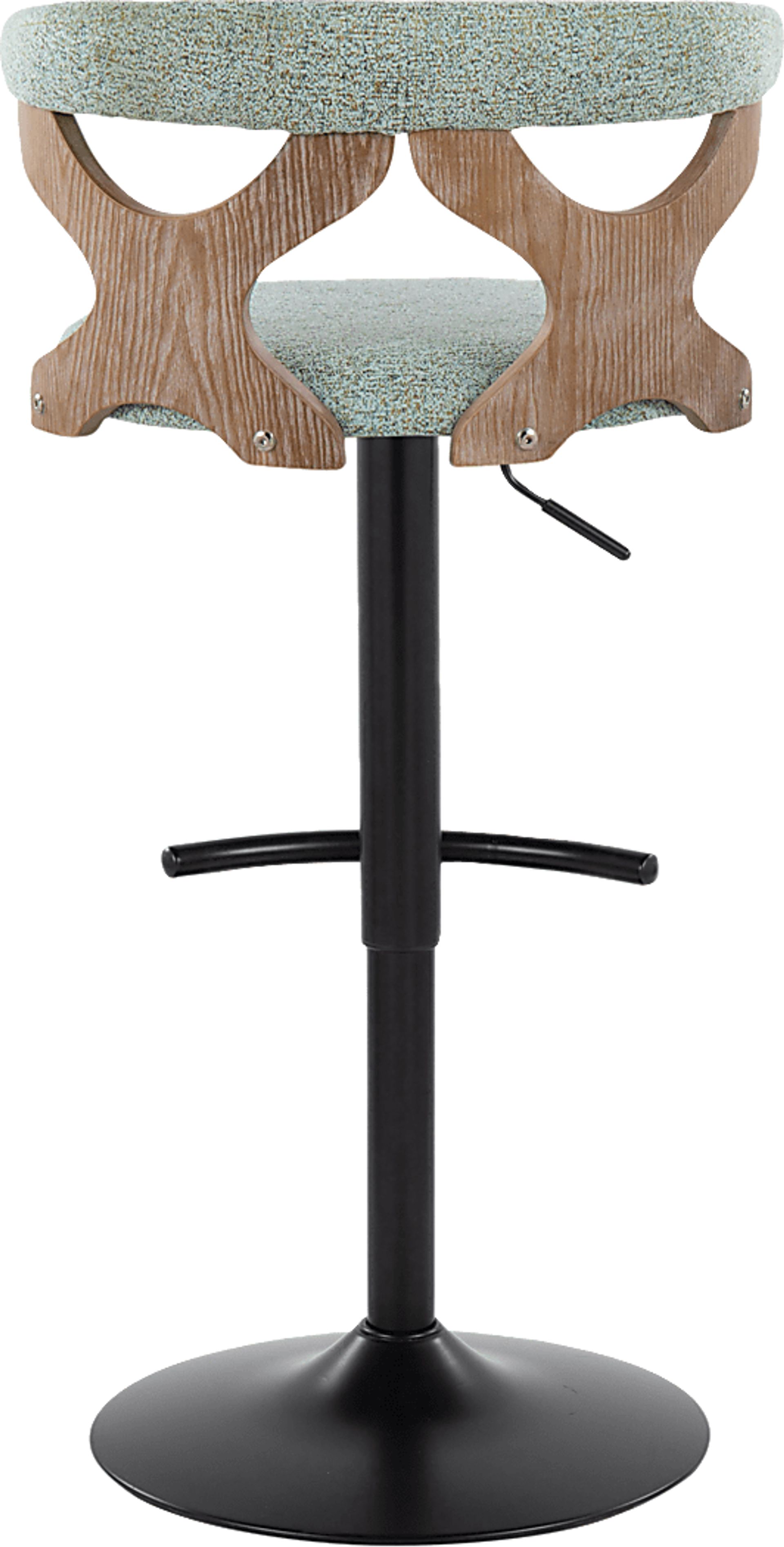 Wyndmoor VI Seafoam Adjustable Barstool, Set of 2 - Image 9