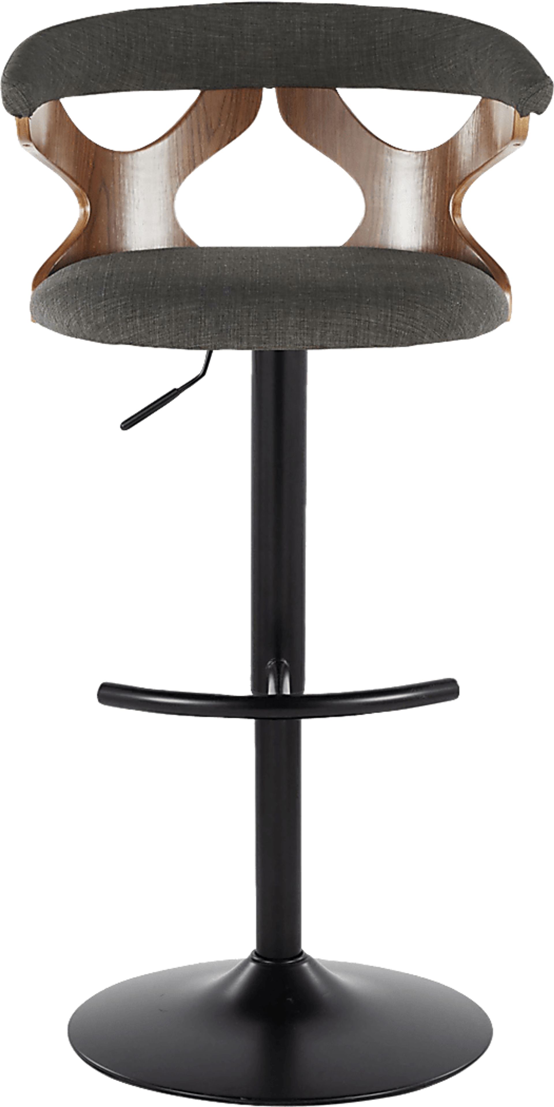 Wyndmoor VIII Charcoal Adjustable Barstool, Set of 2 - Image 9
