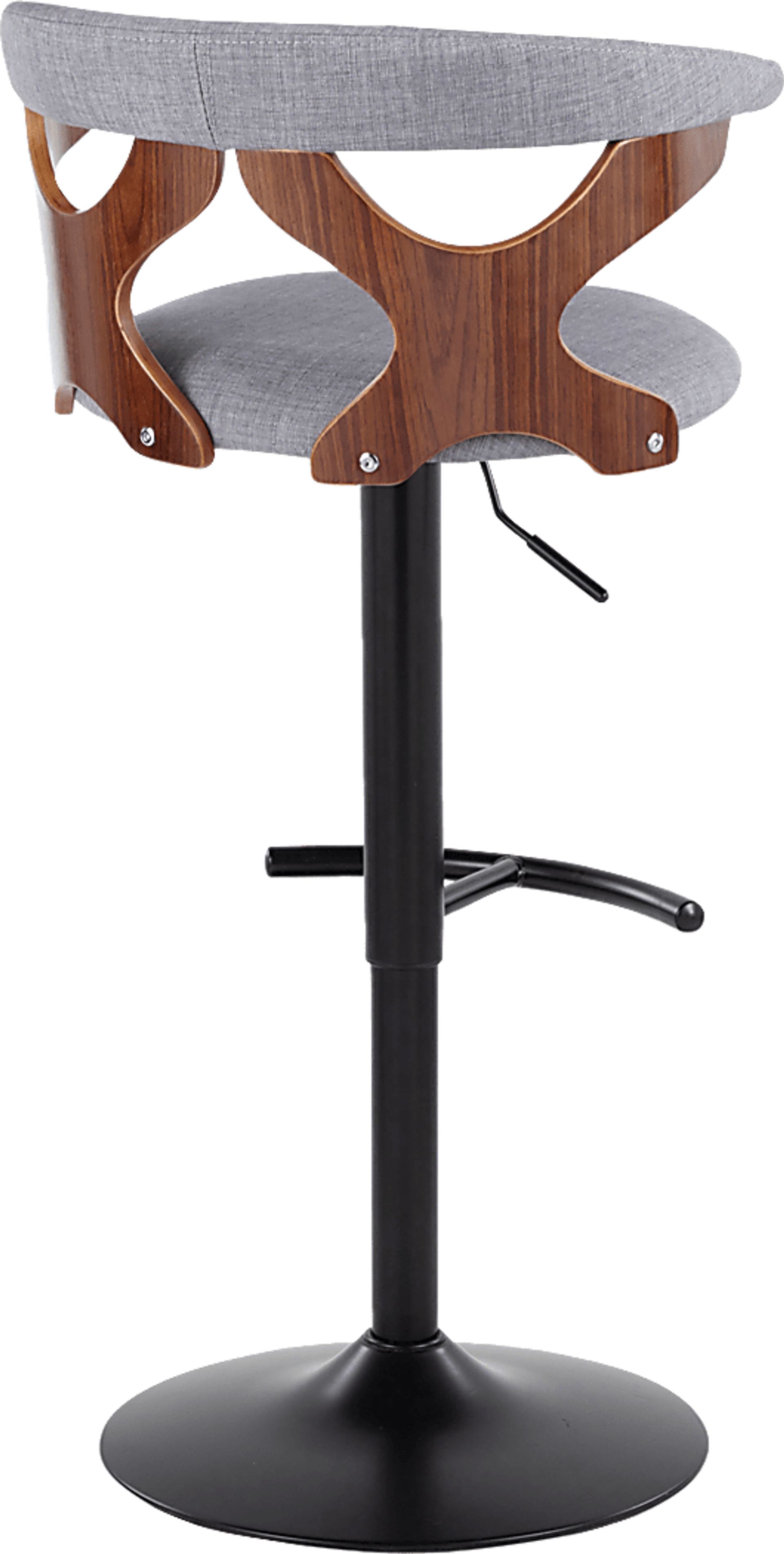 Wyndmoor VIII Gray Adjustable Barstool, Set of 2 - Image 9
