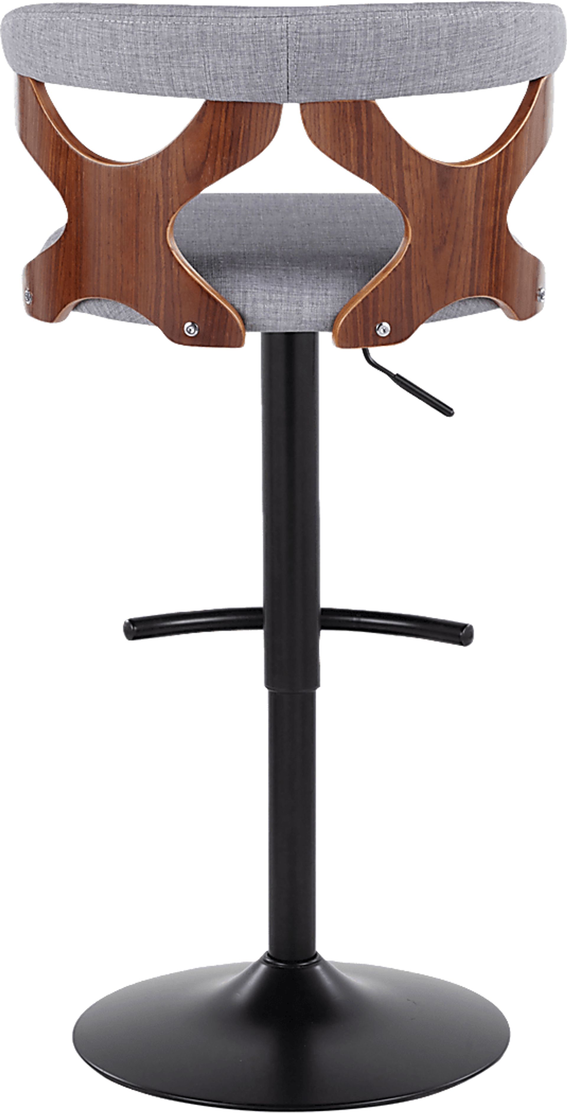 Wyndmoor VIII Gray Adjustable Barstool, Set of 2 - Image 10