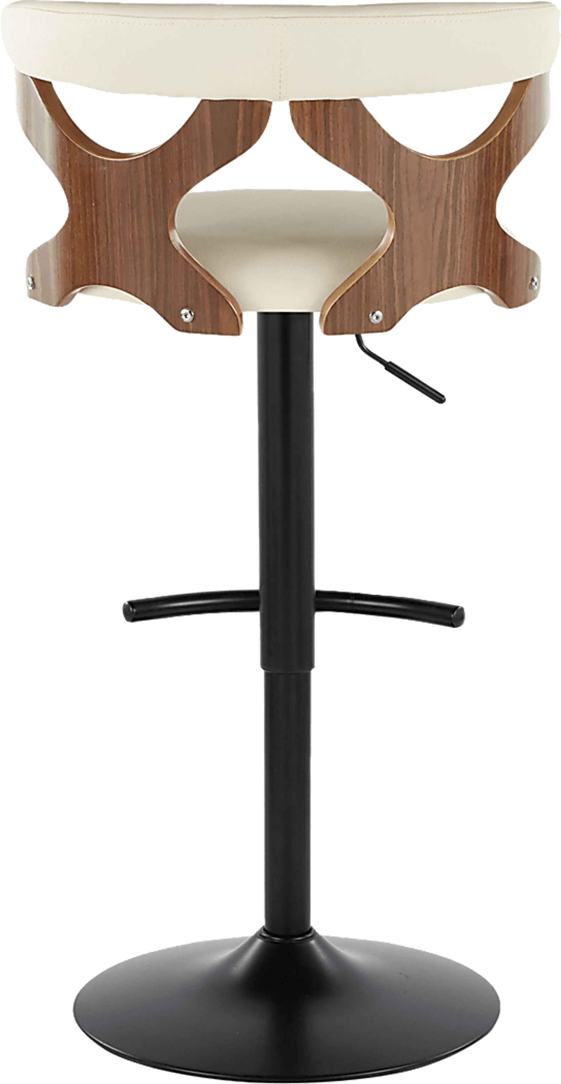 Wyndmoor XI Cream Adjustable Barstool, Set of 2 - Image 8