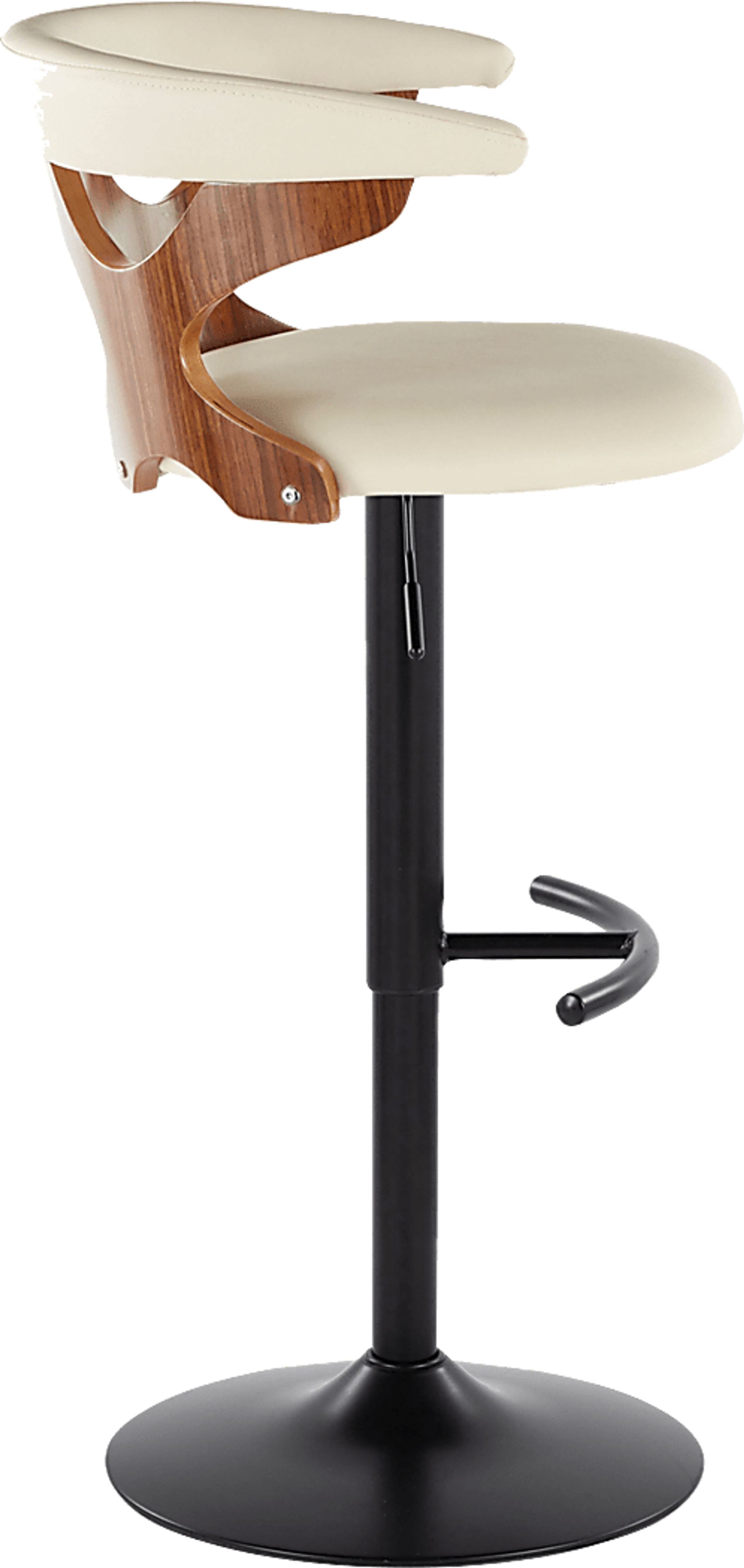 Wyndmoor XI Cream Adjustable Barstool, Set of 2 - Image 10