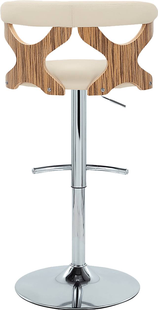 Wyndmoor XVI Cream Adjustable Barstool, Set of 2 - Thumbnail - Image 9