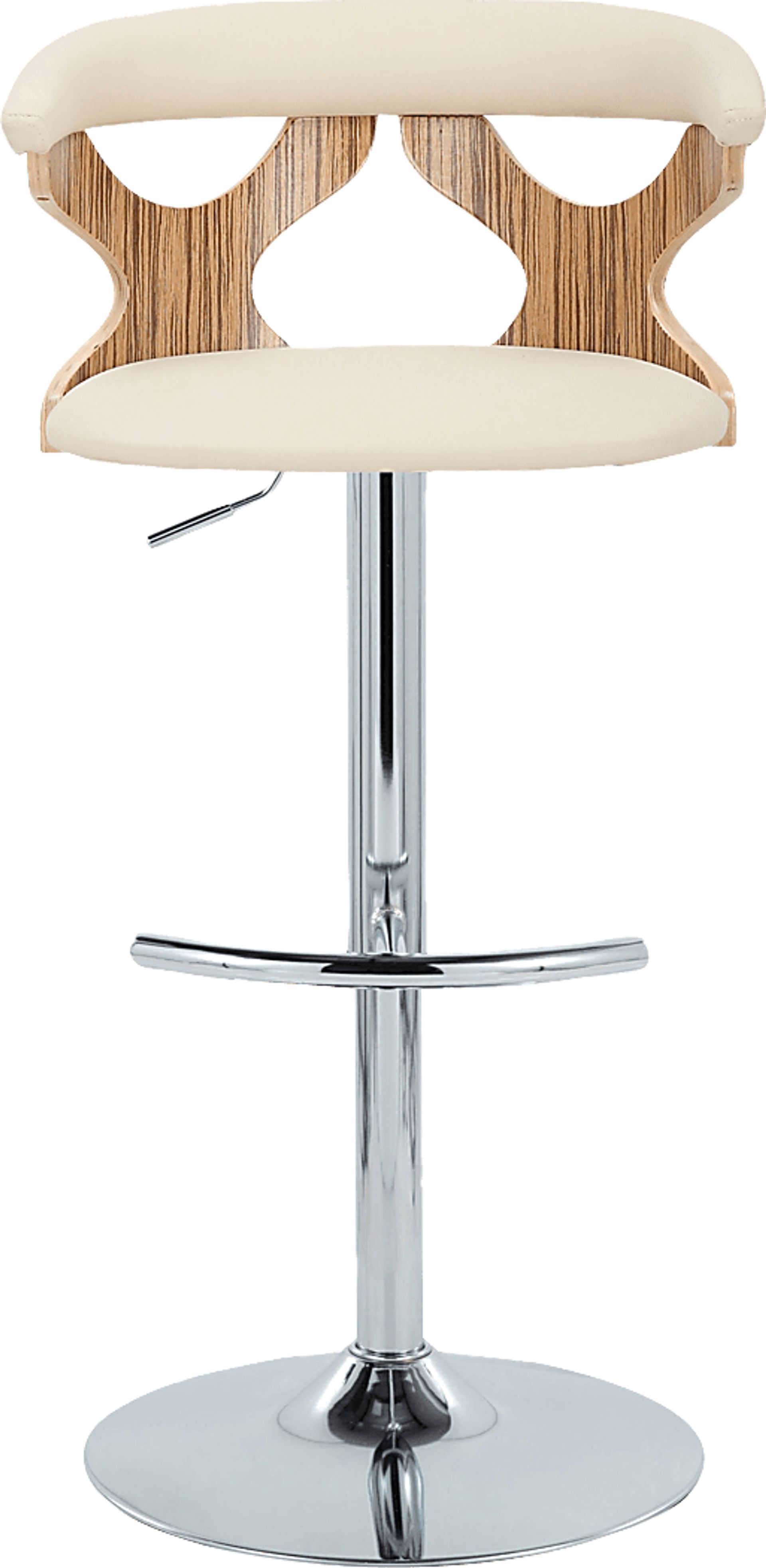 Wyndmoor XVI Cream Adjustable Barstool, Set of 2 - Image 10