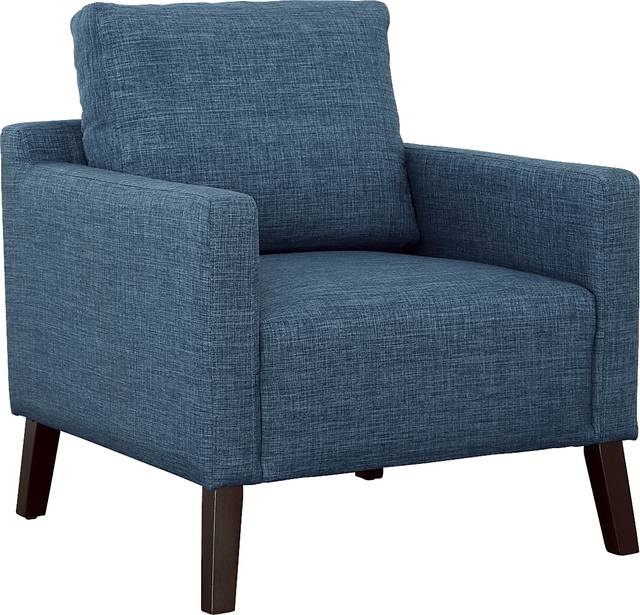 Wyndon Blue Accent Chair - Thumbnail - Image 1
