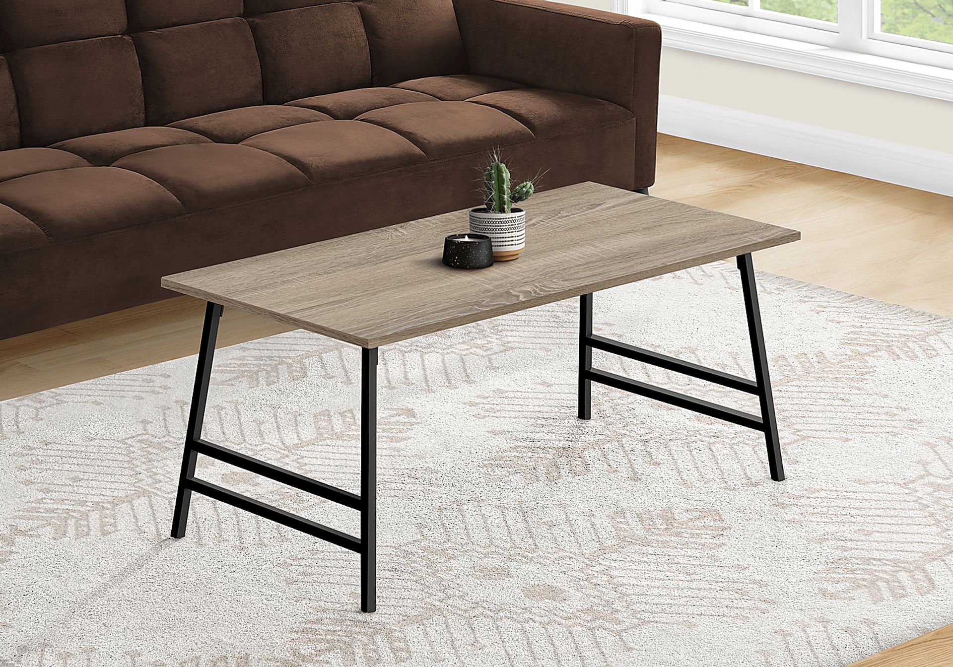 Wyndover Taupe Cocktail Table - Image 2