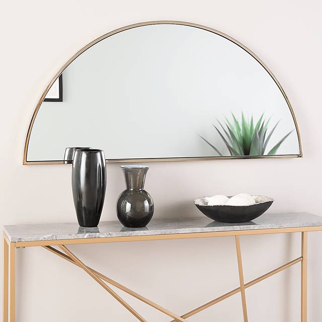 Wyndowlyn Large Gold Mirror - Thumbnail - Image 2