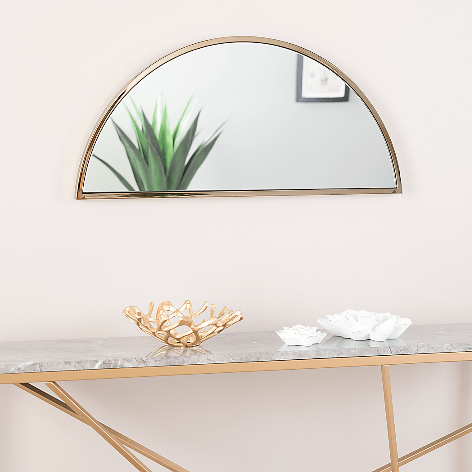 Wyndowlyn Small Gold Mirror - Image 6